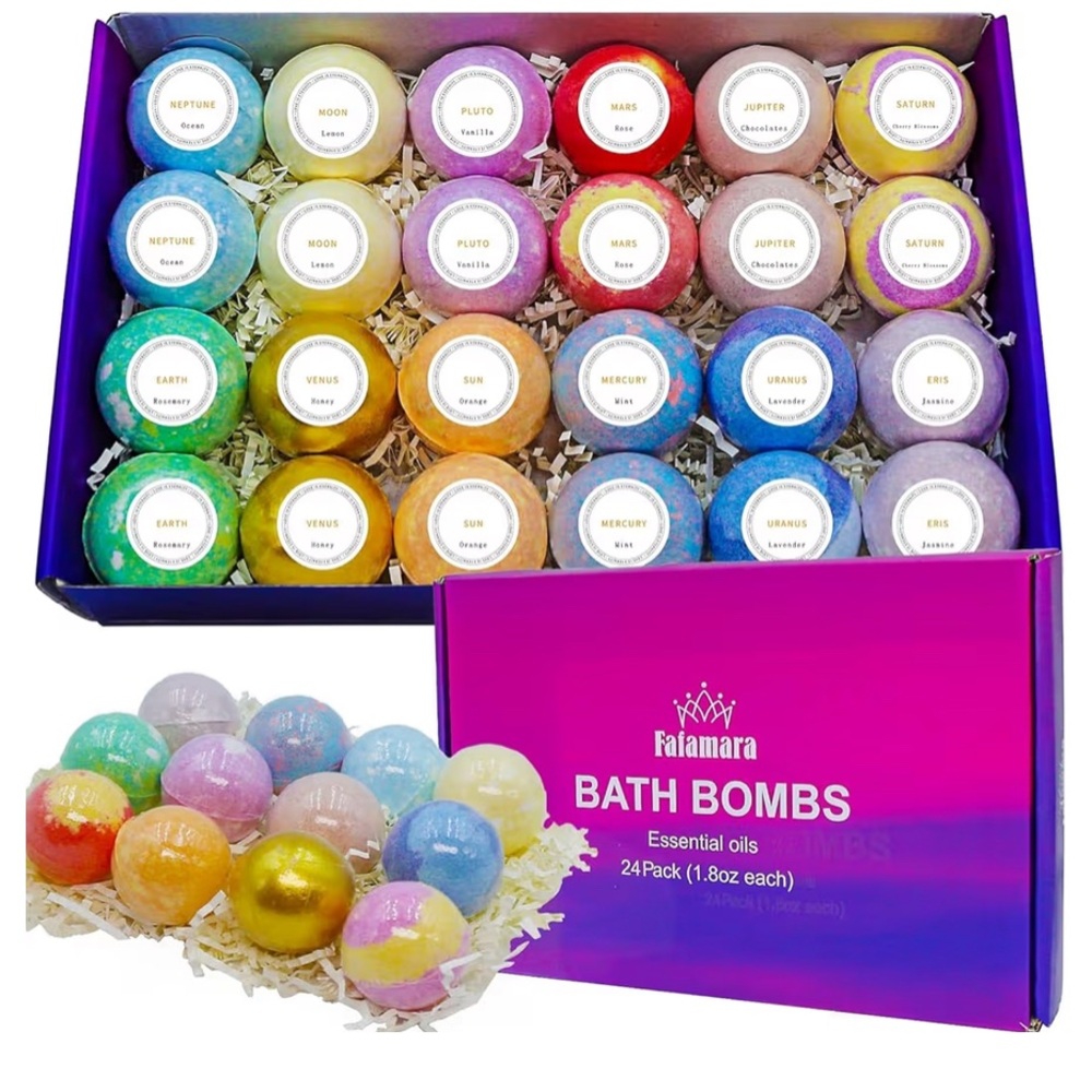 Alamar Vibrant Bath Bomb Collection